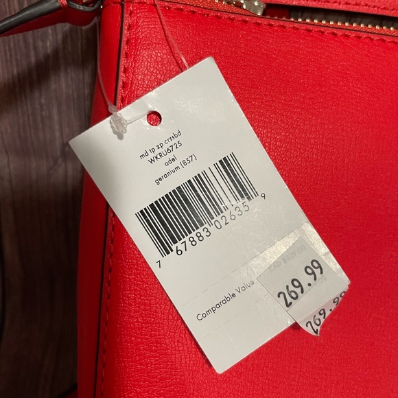 Kate Spade Red Crossbody - Picture 3 of 3